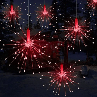 Lampa decorativa tip artificii, 100LED, 3 modele