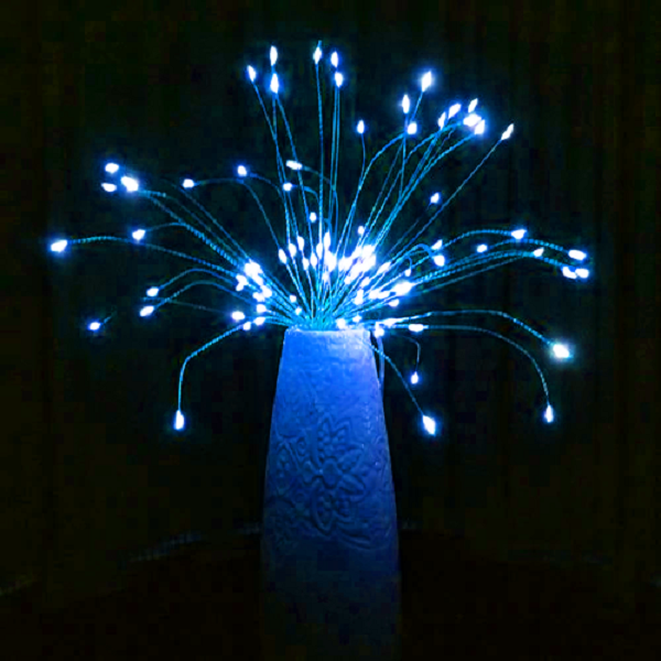 Lampa decorativa tip artificii, 100LED, 3 modele