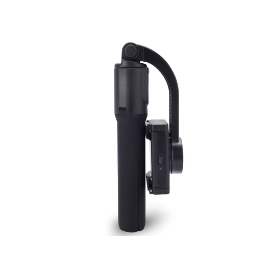 Trepied cu stabilizator, BT si telecomanda, negru