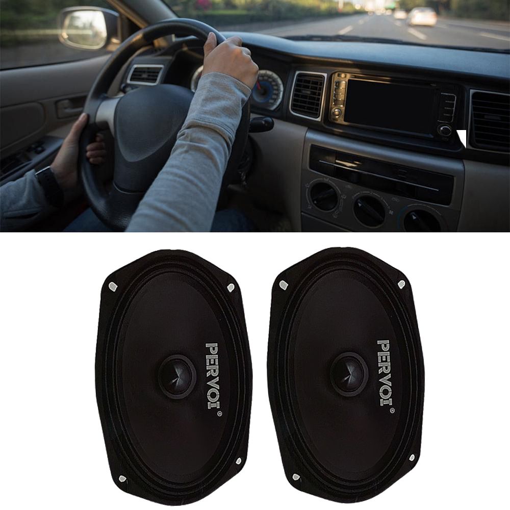 Set 2 x Difuzoare auto 16x23 cm, 880W, CTC 6981