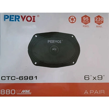 Set 2 x Difuzoare auto 16x23 cm, 880W, CTC 6981